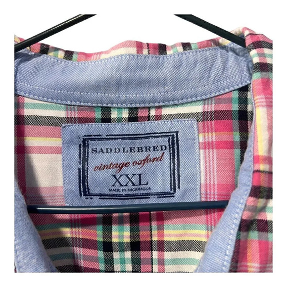 Saddlebred mens‎  dress shirt xxl - Picture 4 of 4